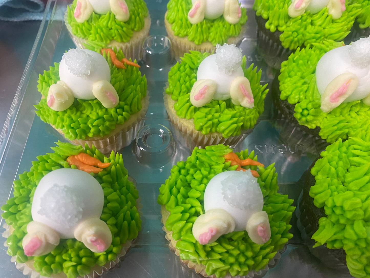 Bunny cupcakes