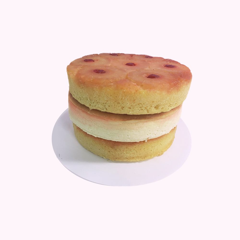 Pineapple Upside Down Cheesecake
