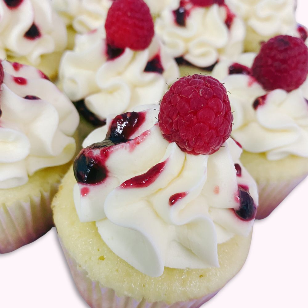 Razzle Berry Cupcakes