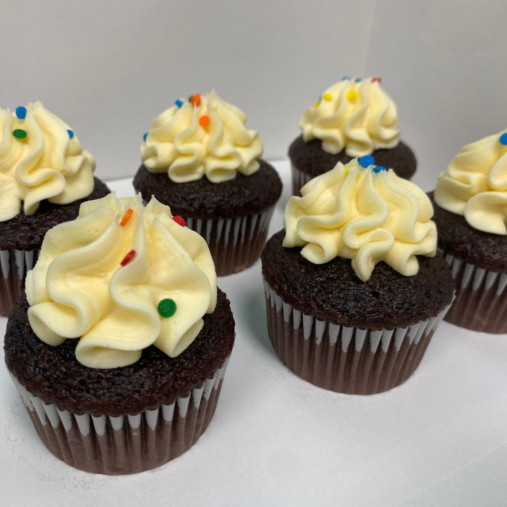 Chocolate Birthday Cupcakes