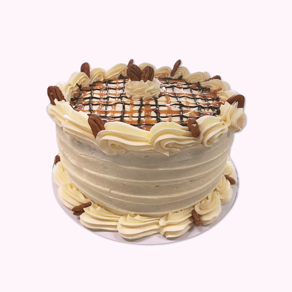 Turtle Tracks Cake