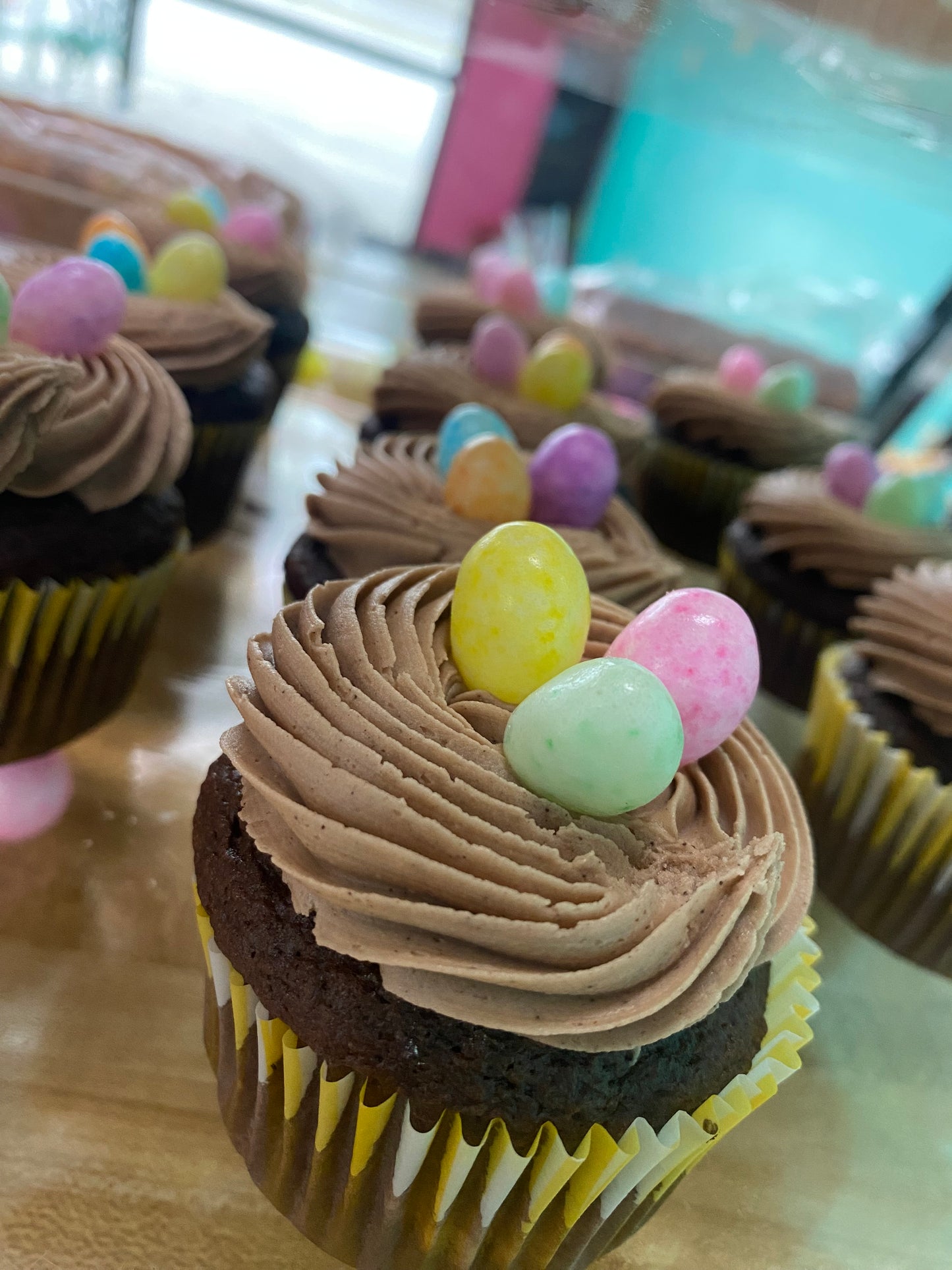 Easter cupcakes
