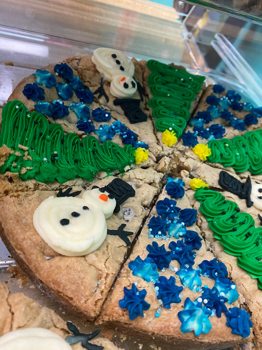 Christmas 10” cookie cake ￼