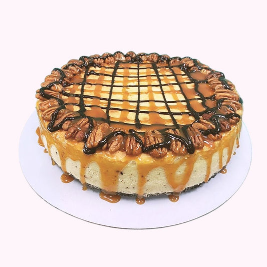 Turtle Tracks Cheesecake