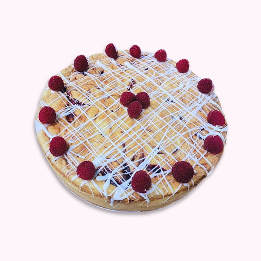 White Chocolate Raspberry Cheesecake