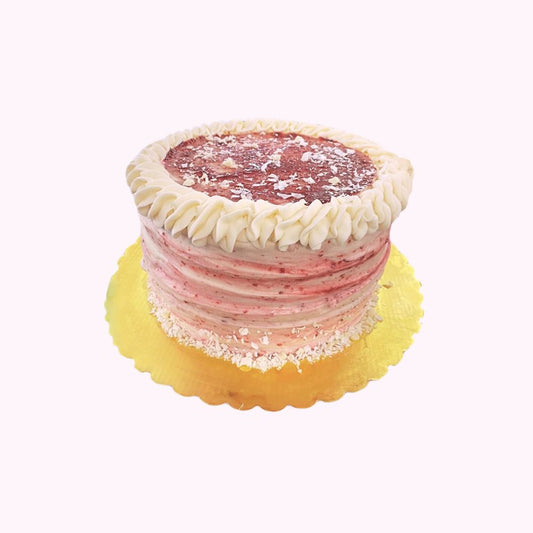 White Chocolate Raspberry Cheesecake Cake